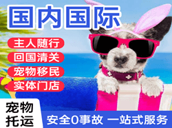 延吉机场货运国际宠物托运 【国